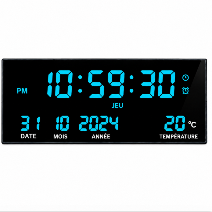 Grande horloge numérique Image