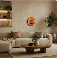 Horloge Murale Numérique LED Basketball – Design Ballon de Basket